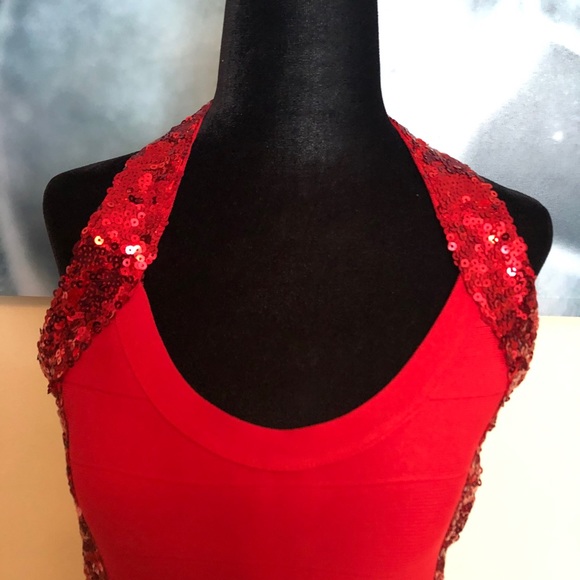 GUESS sequin mirage dress - Picture 6 of 12